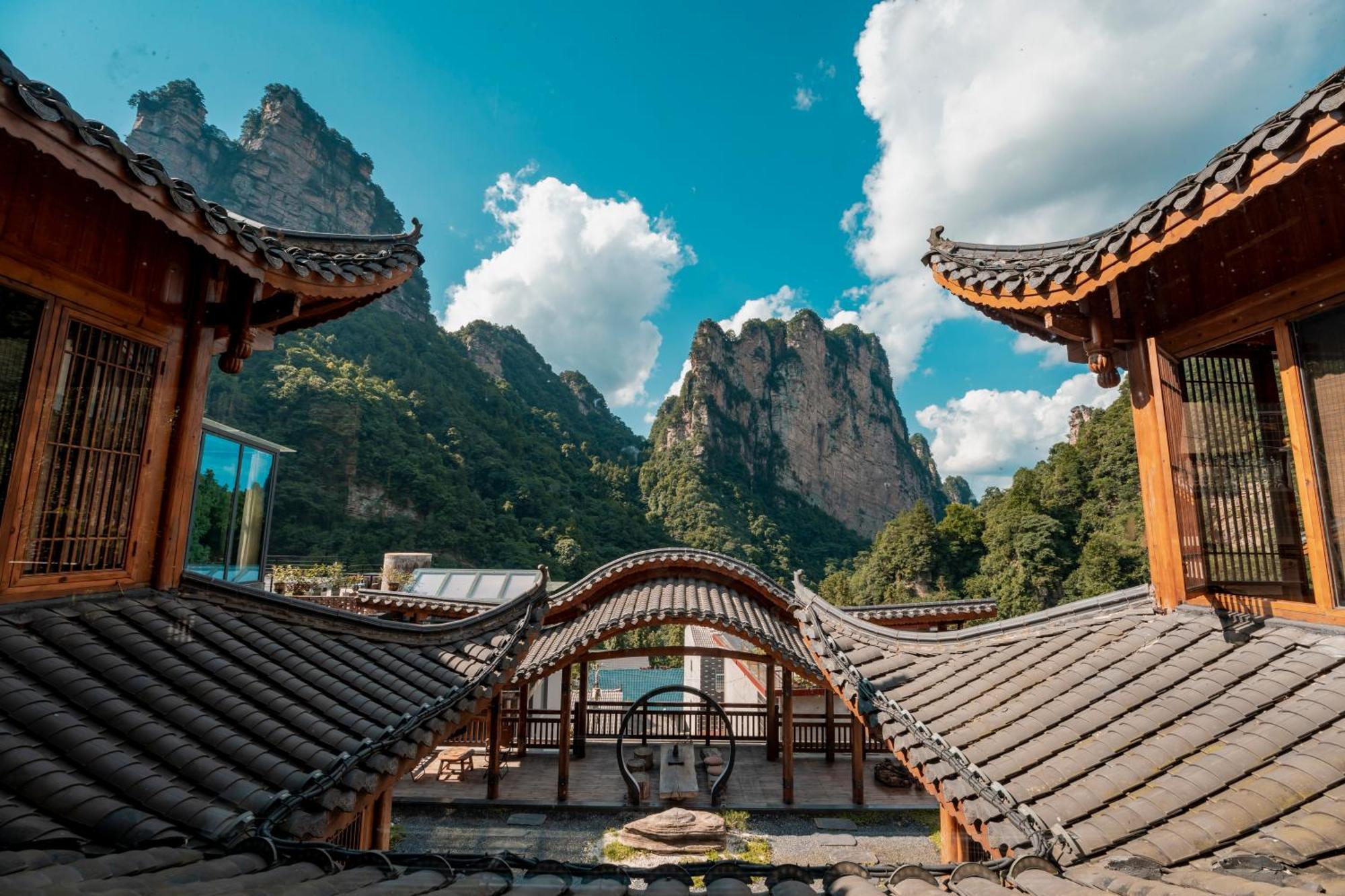 雾里观阵山 Foggy Valley Zhangjiajie Exterior foto