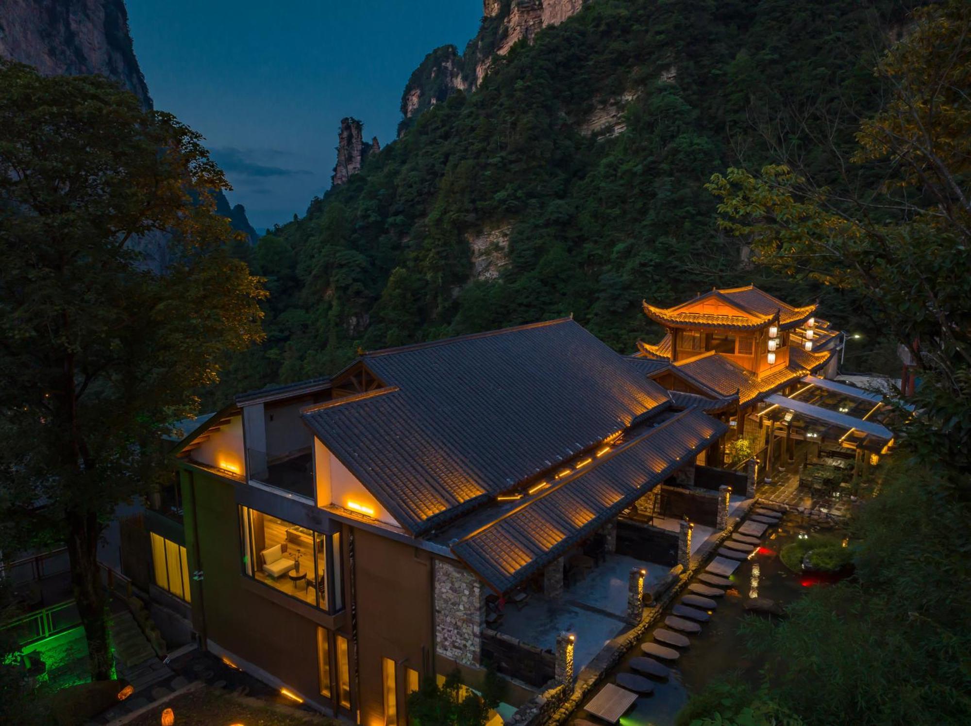 雾里观阵山 Foggy Valley Zhangjiajie Exterior foto